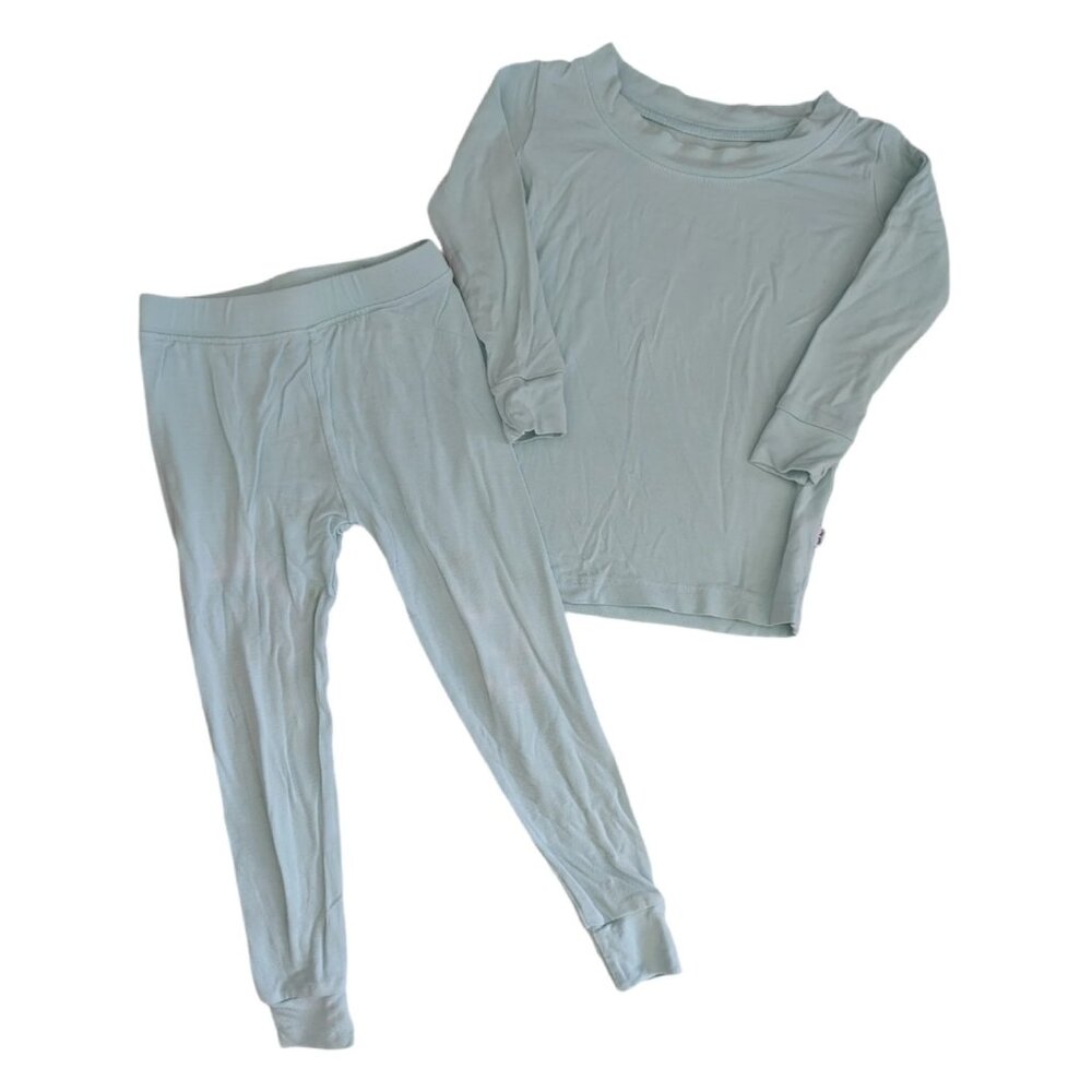 Little Sleepies Pastel‎ Teal Two Piece Set 12-18m